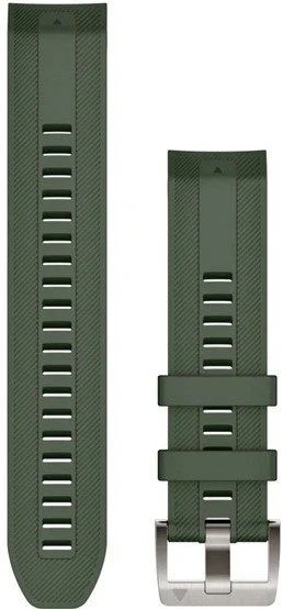 Ремешок Garmin QuickFit 22 мм Silicone MARQ Rubber Strap Pine Green