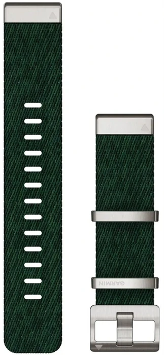 Ремешок Garmin QuickFit 22 мм Strap MARQ Jacquard Weave Nylon Strap Pine Green