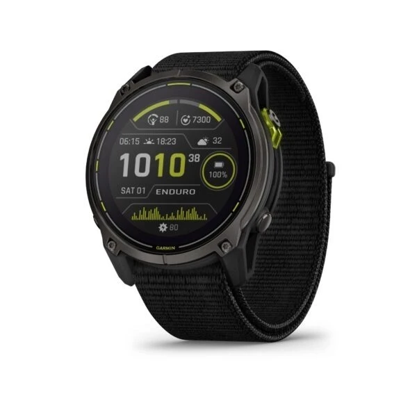 Умные часы Garmin Enduro 3 Sapphire Solar чёрный