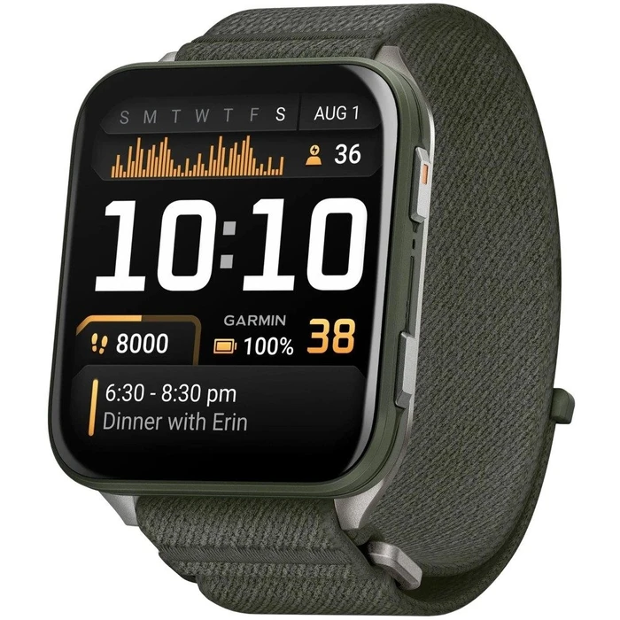 Умные часы Garmin Venu X1 серый с ремешком ComfortFit