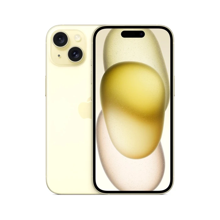 Смартфон Apple iPhone 15 512 GB (nano SIM + eSIM) жёлтый (Yellow)