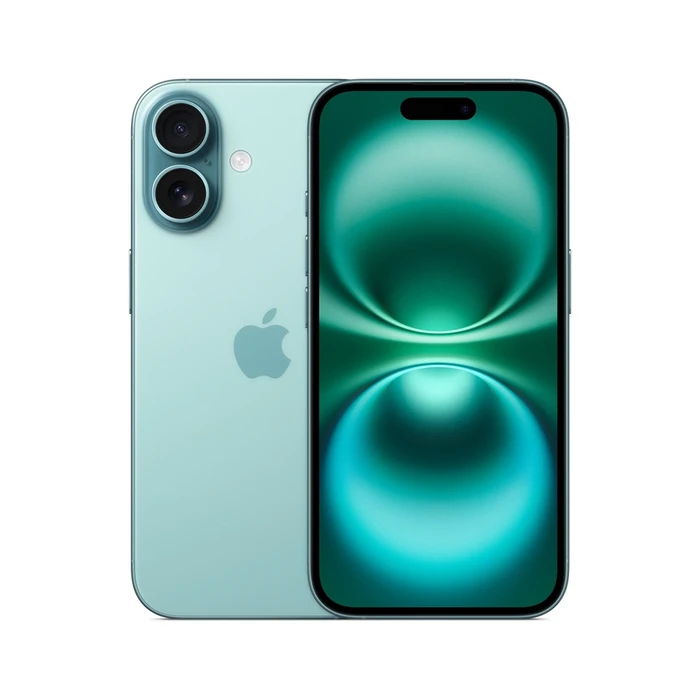 Смартфон Apple iPhone 16 128 GB (Dual eSIM) бирюзовый (Teal)
