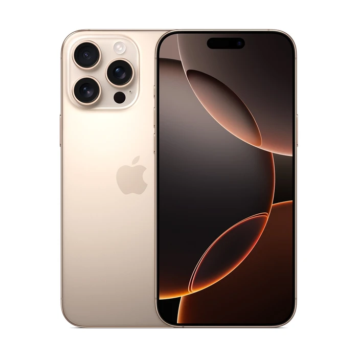 Смартфон Apple iPhone 16 Pro Max 256 GB (nano SIM + eSIM) пустынный титан (Desert Titanium)