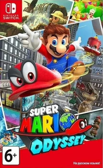 Игра Super Mario Odyssey для Nintendo Switch