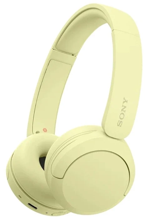 Беспроводные наушники Sony WH-CH520 жёлтый (Yellow)