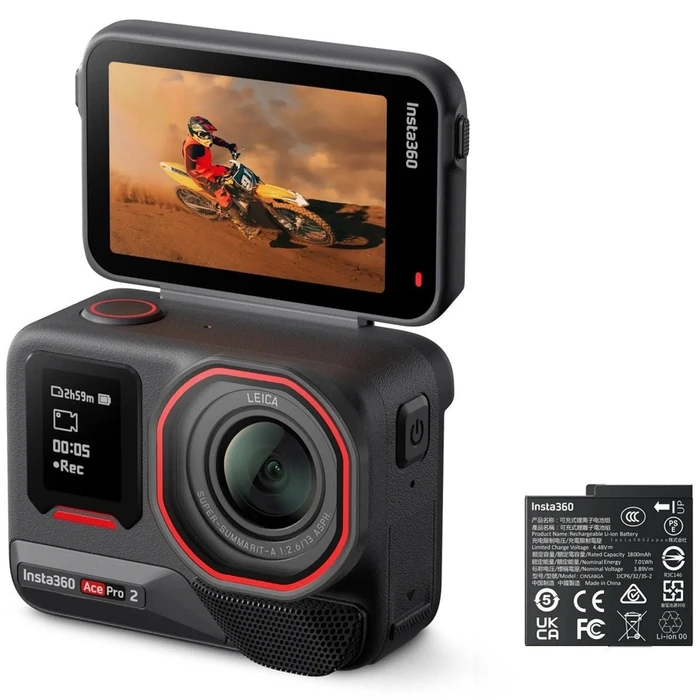 Экшн-камера Insta360 Ace Pro 2 чёрный (Black)