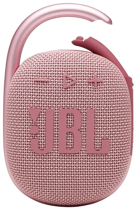 Портативная акустика JBL Clip 4 розовый (Pink)