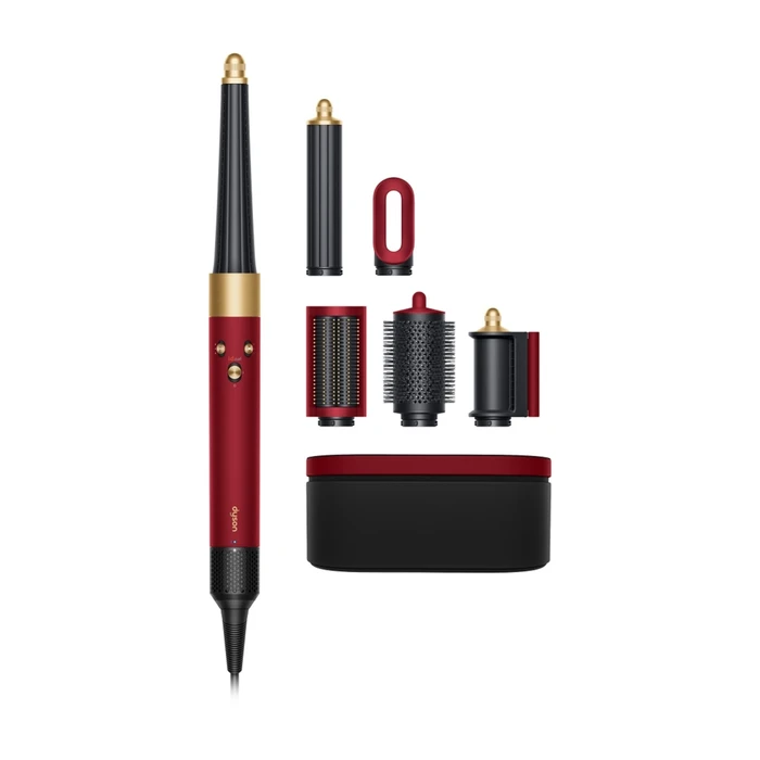 Фен-стайлер Dyson Airwrap HS08 красный/золотой (Red Velvet/Gold)