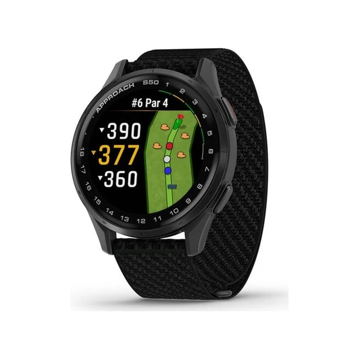 Умные часы Garmin Approach S50 серый (Slate)