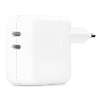 Адаптер питания Apple 35 Вт с двумя портами USB-C (MNWP3) белый (White)