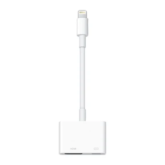 Адаптер Apple Lightning Digital AV Adapter (MW2P3) белый (White)