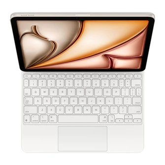 Клавиатура Apple Magic Keyboard для iPad Air 11 (M4) белый (White) (MDFV4RS/A)