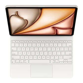 Клавиатура Apple Magic Keyboard для iPad Air 13 (M4) белый (White) (MDFW4RS/A)