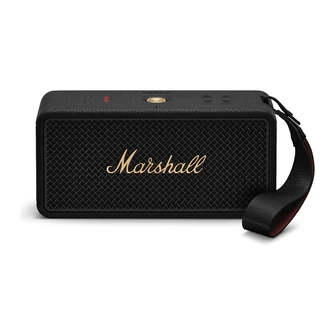 Портативная акустика Marshall Middleton II чёрный/латунь (Black and Brass)