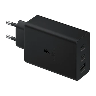 Сетевое зарядное устройство Samsung EP-T6530 65W Trio чёрный (Black)