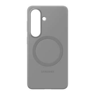 Чехол Samsung Silicone Magnet Case для Galaxy S26 серый (Gray)