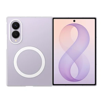 Чехол Samsung Clear Magnet Case для Galaxy Z Fold 8 прозрачный (Clear)