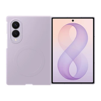 Чехол Samsung Silicone Magnet Case для Galaxy Z Fold 8 лавандовый (Lavender)