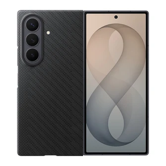 Чехол Samsung Carbon Magnet Case для Galaxy Z Fold 8 Ultra чёрный (Black)