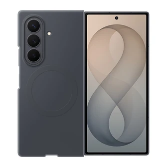 Чехол Samsung Silicone Magnet Case для Galaxy Z Fold 8 Ultra графитовый (Graphite)