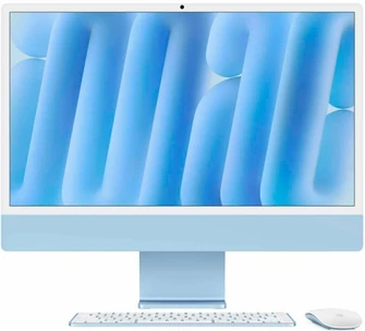 Моноблок Apple iMac 24 M4 (MWV13) 16/256 GB синий (Blue)