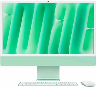Моноблок Apple iMac 24 M4 (Z1K30018M) 32/1 TB зелёный (Green), клавиатура RU