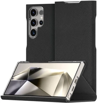 Чехол Samsung Araree Bonnet Stand для Galaxy S24 Ultra чёрный (Black)