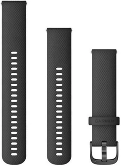 Ремешок Garmin Quick Release 20 мм Black with Slate Hardware