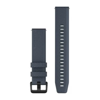 Ремешок Garmin Quick Release 20 мм Granite Blue Silicone With Hardware