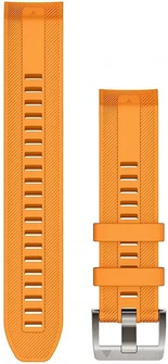Ремешок Garmin QuickFit 22 мм Silicone MARQ Gen 2 Rubber Strap Spark Orange