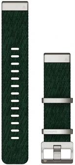 Ремешок Garmin QuickFit 22 мм Strap MARQ Jacquard Weave Nylon Strap Pine Green