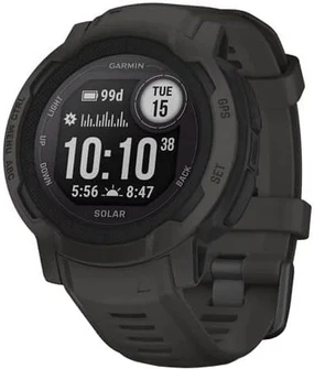 Умные часы Garmin Instinct 2 Solar чёрный/графит