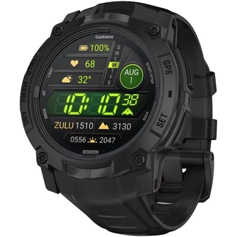 Умные часы Garmin Instinct 3 50 мм AMOLED Tactical Edition чёрный (Black)