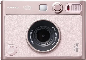 Фотоаппарат моментальной печати Fujifilm Instax Mini Evo розовый (Gentle Rose)