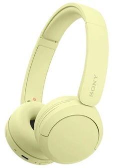 Беспроводные наушники Sony WH-CH520 жёлтый (Yellow)