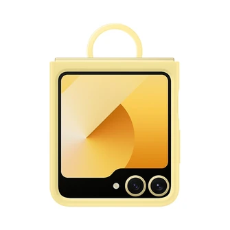 {{productViewItem.photos[photoViewList.activeNavIndex].Alt || productViewItem.photos[photoViewList.activeNavIndex].Description || 'Чехол Samsung Silicone Case with Ring для Galaxy Z Flip 6 жёлтый (Yellow)'}}