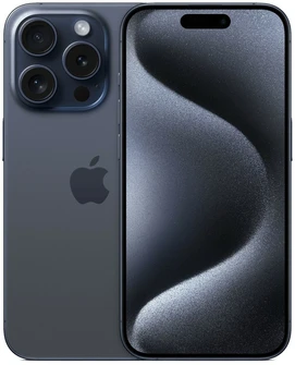 Смартфон Apple iPhone 15 Pro Max 512 GB (Dual nano SIM) синий титан (Blue Titanium)