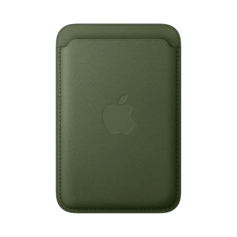 Кардхолдер Apple FineWoven Wallet MagSafe (MGH74) зелёный (Evergreen)