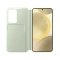 Чехол Samsung Smart View Wallet Case для Galaxy S24 светло-зелёный (Light Green)