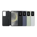 Чехол Samsung Smart View Wallet Case для Galaxy S24 светло-зелёный (Light Green)