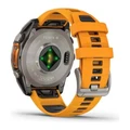 Умные часы Garmin Fenix 8 47 мм AMOLED оранжевый/графит (Sapphire Titanium)