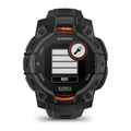 Умные часы Garmin Instinct 3 45 мм Solar чёрный (Black)