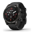 Умные часы Garmin Epix Pro (Gen 2) Sapphire Carbon Gray DLC Titanium 51 мм with Black Silicone Band серый (Carbon Gray)