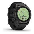 Умные часы Garmin Epix Pro (Gen 2) Sapphire Carbon Gray DLC Titanium 51 мм with Black Silicone Band серый (Carbon Gray)