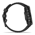 Умные часы Garmin Epix Pro (Gen 2) Sapphire Carbon Gray DLC Titanium 51 мм with Black Silicone Band серый (Carbon Gray)