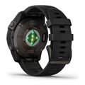 Умные часы Garmin Epix Pro (Gen 2) Sapphire Carbon Gray DLC Titanium 51 мм with Black Silicone Band серый (Carbon Gray)