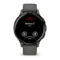 Умные часы Garmin Venu 3s чёрный/серый