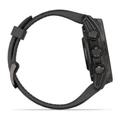 Умные часы Garmin Fenix 8 43 мм AMOLED Sapphire Carbon Gray DLC Titanium with Black/Pebble Gray Silicone серый (Carbon Gray)