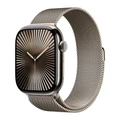 Умные часы Apple Watch Series 10 46 мм, корпус натуральный титан (Natural Titanium), ремешок Milanese Loop натуральный (Natural) M/L
