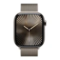Умные часы Apple Watch Series 10 46 мм, корпус натуральный титан (Natural Titanium), ремешок Milanese Loop натуральный (Natural) M/L